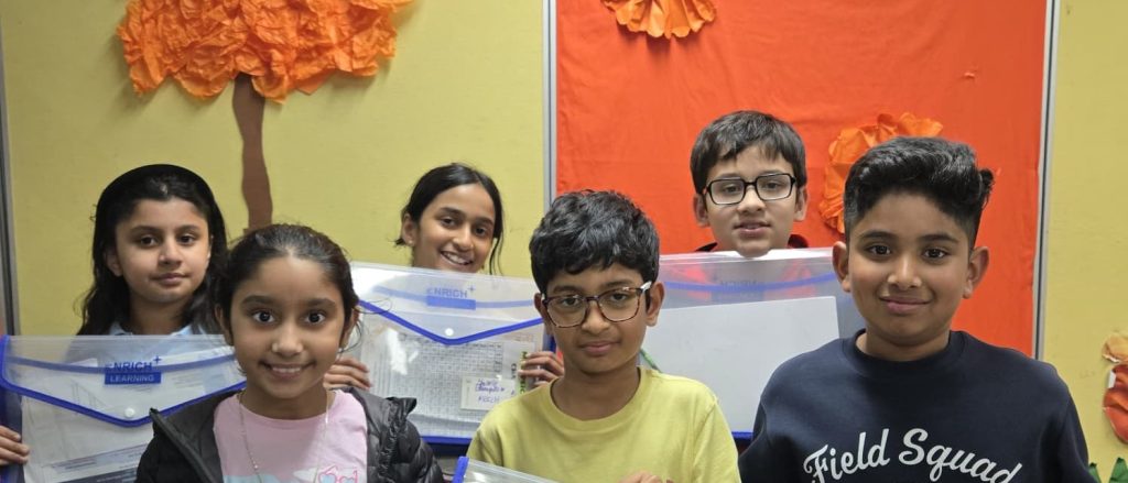 NRICH students representing mission and learning values