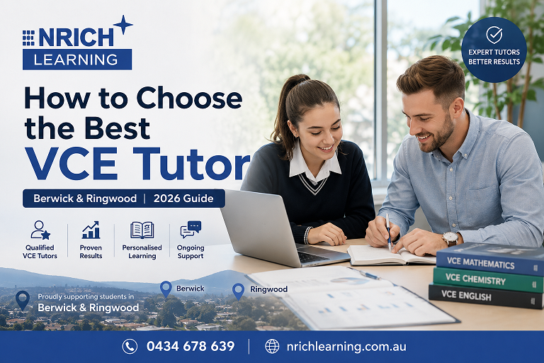 How to Choose the Best VCE Tutor in Berwick & Ringwood (2026 Guide)